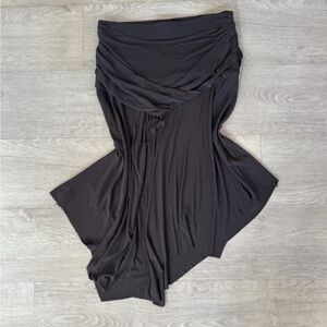 Helmut Lang Asymmetric Raw Hem Piece